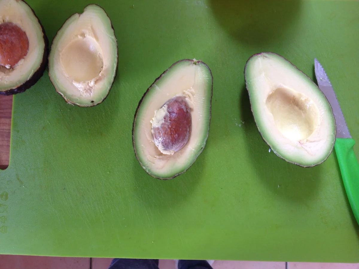 Birnen-Avocado-Spinat Salat - Rezept - Bild Nr. 2