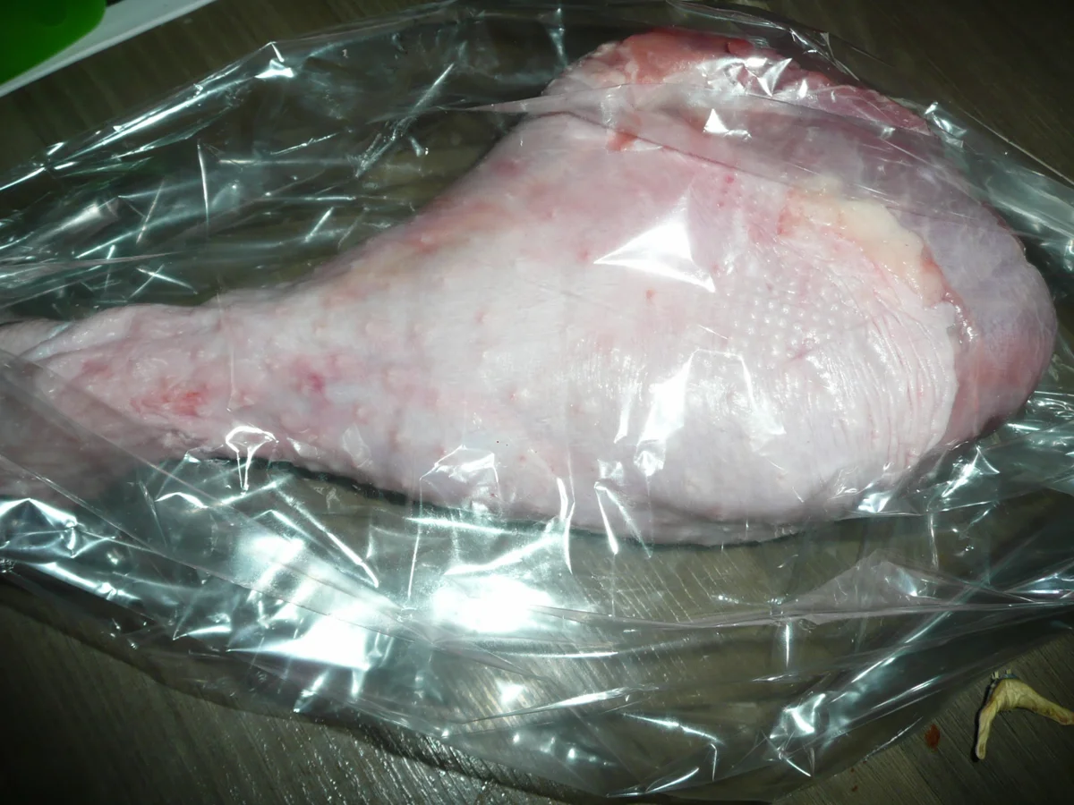 Putenkeule  mit Sternchen + Bamberger Hörnchen. - Rezept - Bild Nr. 682