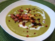 Erbsencremsuppe - Rezept