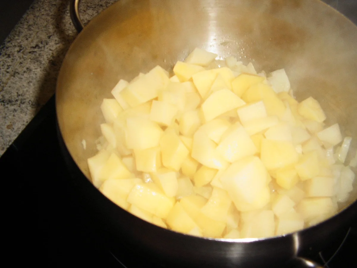 Rezept: Erbsencremsuppe Bild Nr. 4 Erbsencremsuppe - Rezept - Bild Nr. 4