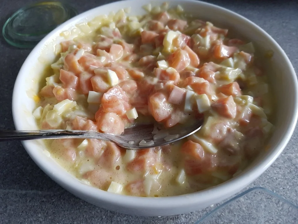 Lachs als Lachstatar mit Avocadoschaum à la Biggi - Rezept - Bild Nr. 738