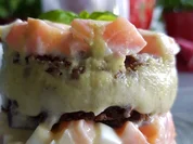 Rezept: Lachs als Lachstatar mit Avocadoschaum ร la Biggi Bild Nr. 740 Lachs als Lachstatar mit Avocadoschaum ร la Biggi - Rezept - Bild Nr. 740