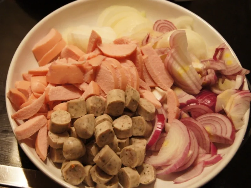 Schnelle, pikante Restepfanne - Rezept - Bild Nr. 735