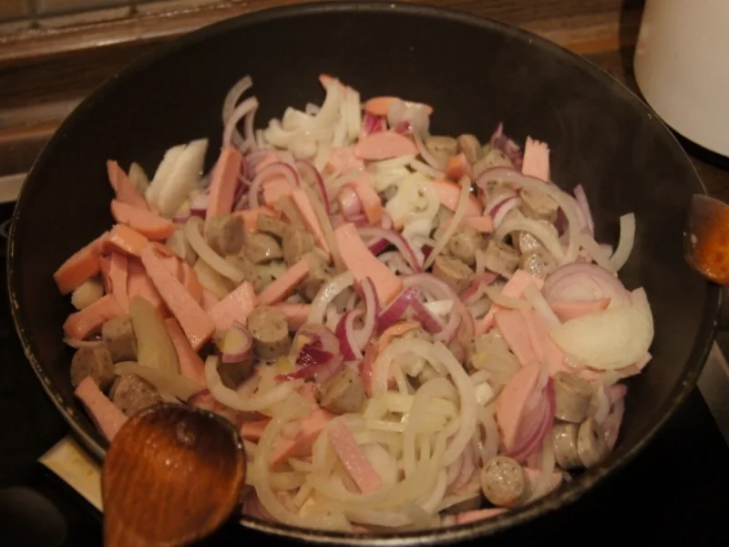 Schnelle, pikante Restepfanne - Rezept - Bild Nr. 736