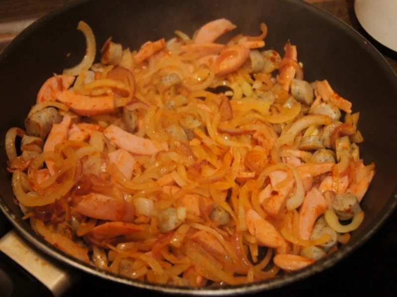 Schnelle, pikante Restepfanne - Rezept - Bild Nr. 737