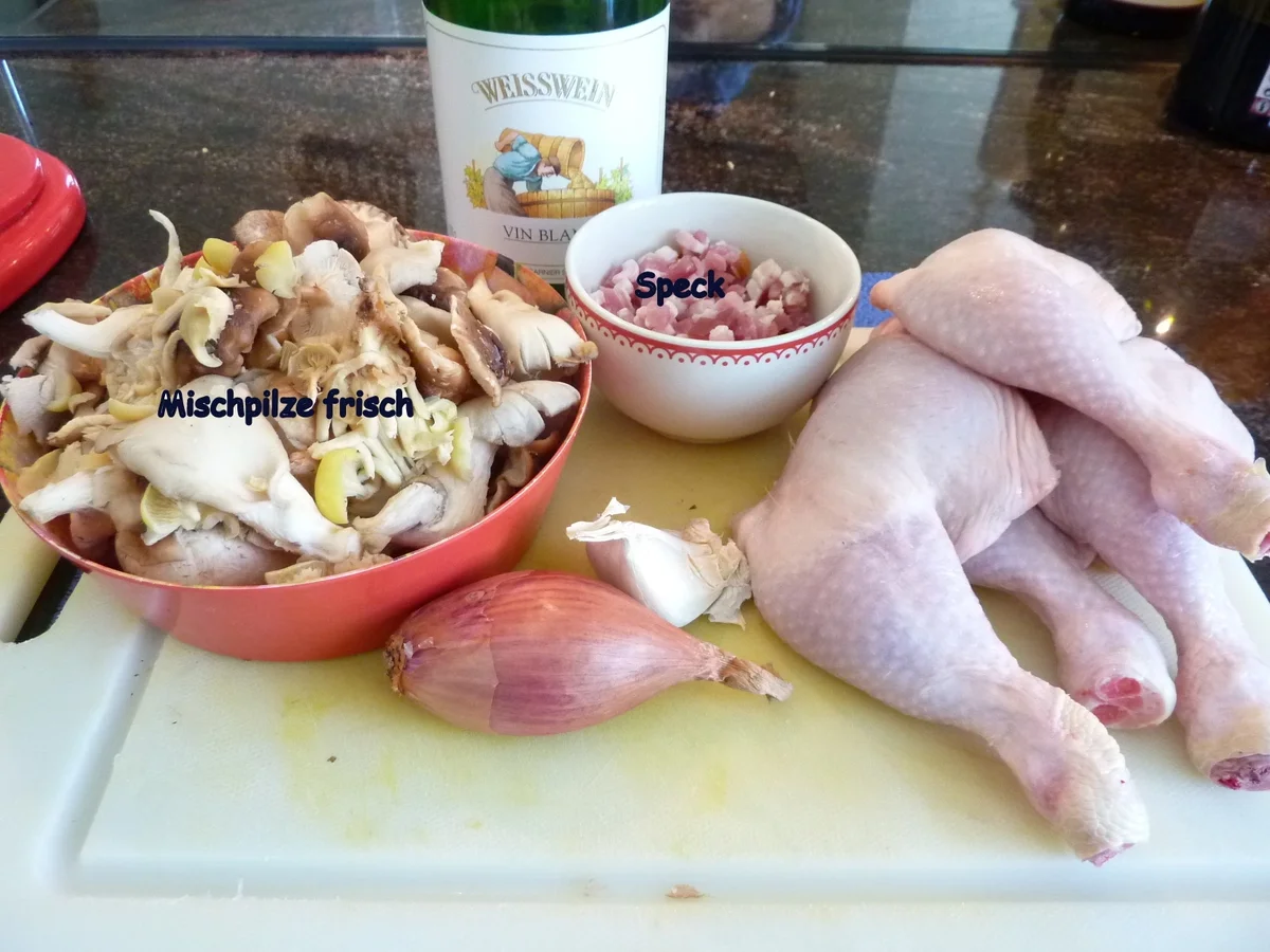 Gefüllten Hähnchenkeulen - Rezept - Bild Nr. 737