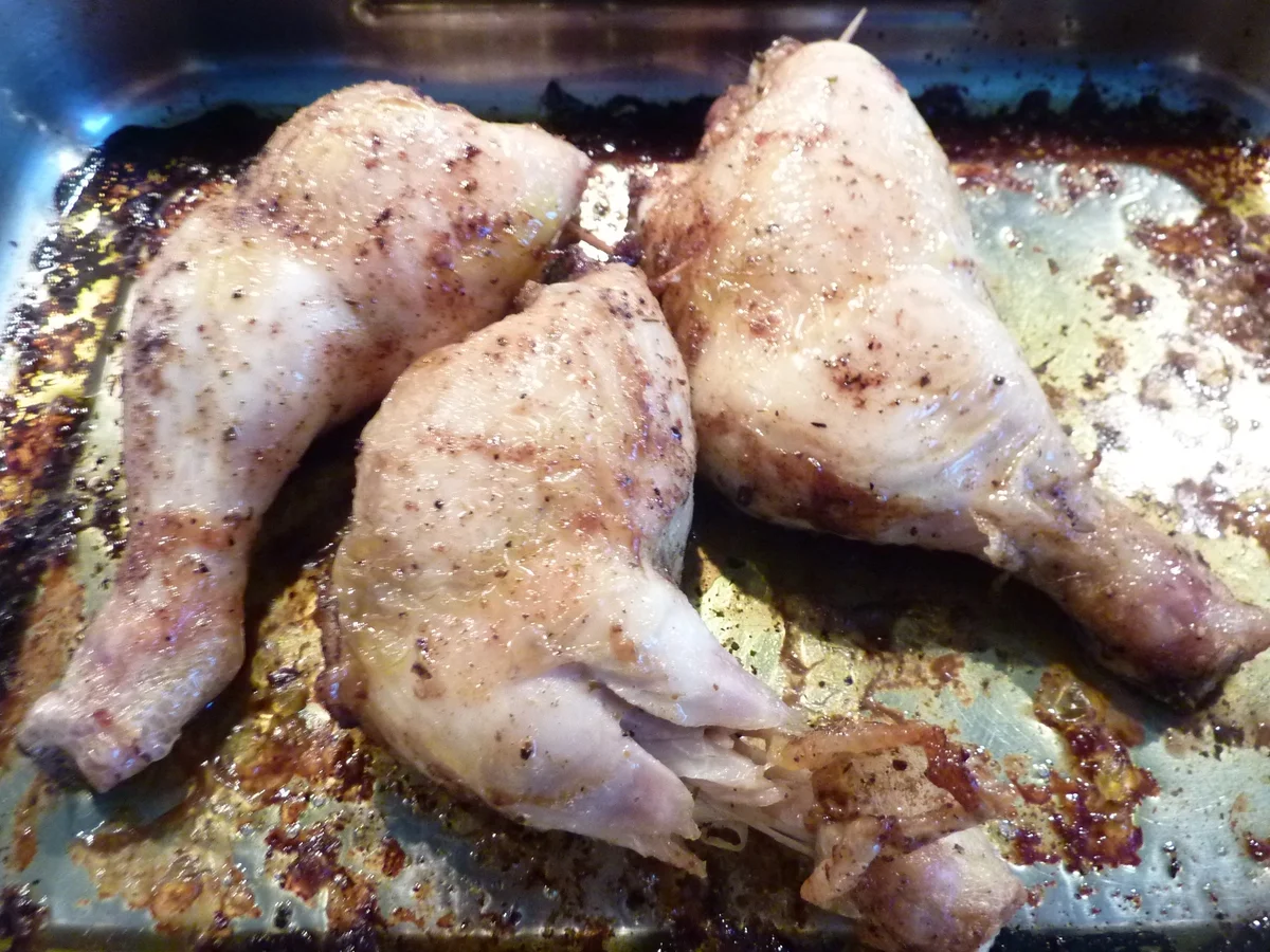 Gefüllten Hähnchenkeulen - Rezept - Bild Nr. 747