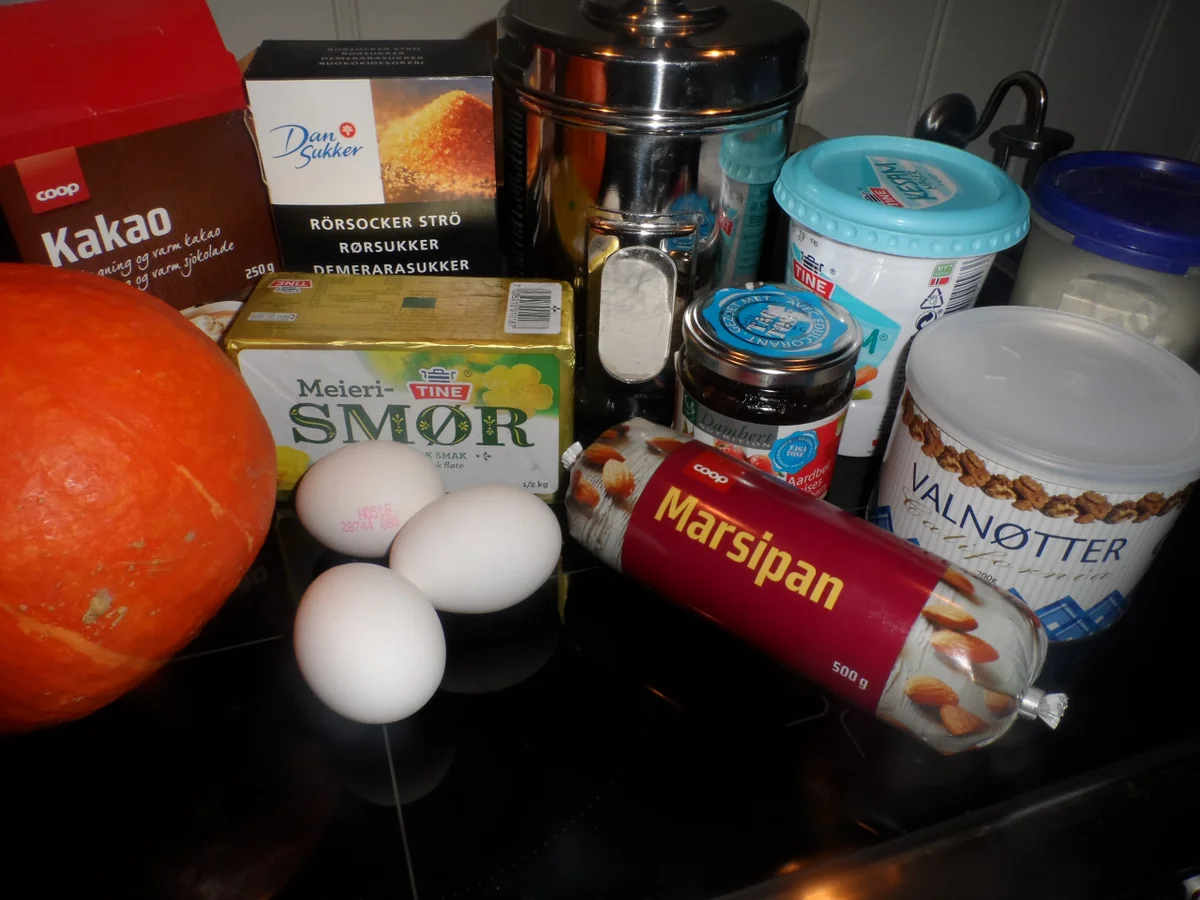 BiNe` S KÜRBISKÄSEKUCHEN MIT WALNÜSSEN - Rezept - Bild Nr. 754