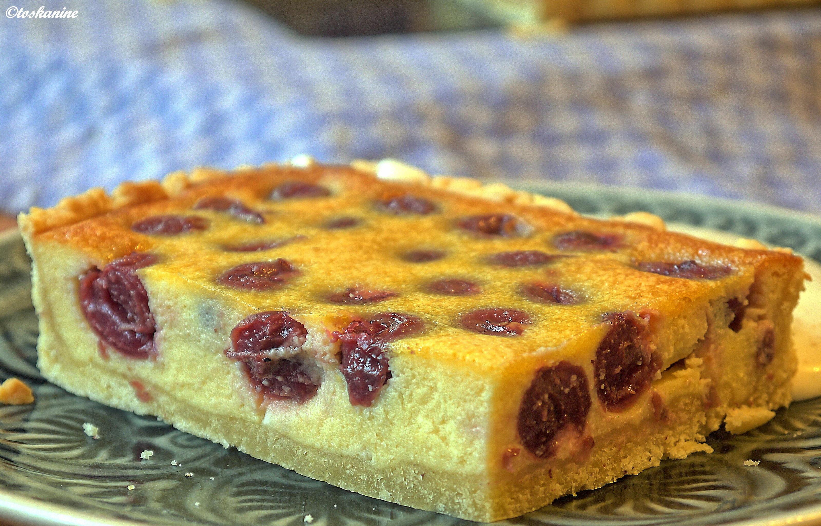 Bilder für Kirsch-Marzipan-Tarte - Rezept