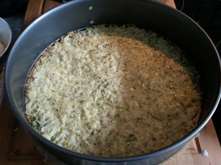 Spargel -Schinken Pizza mit Blumenkohlboden - Rezept - Bild Nr. 759