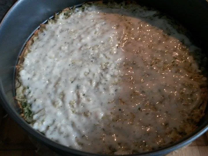 Spargel -Schinken Pizza mit Blumenkohlboden - Rezept - Bild Nr. 760