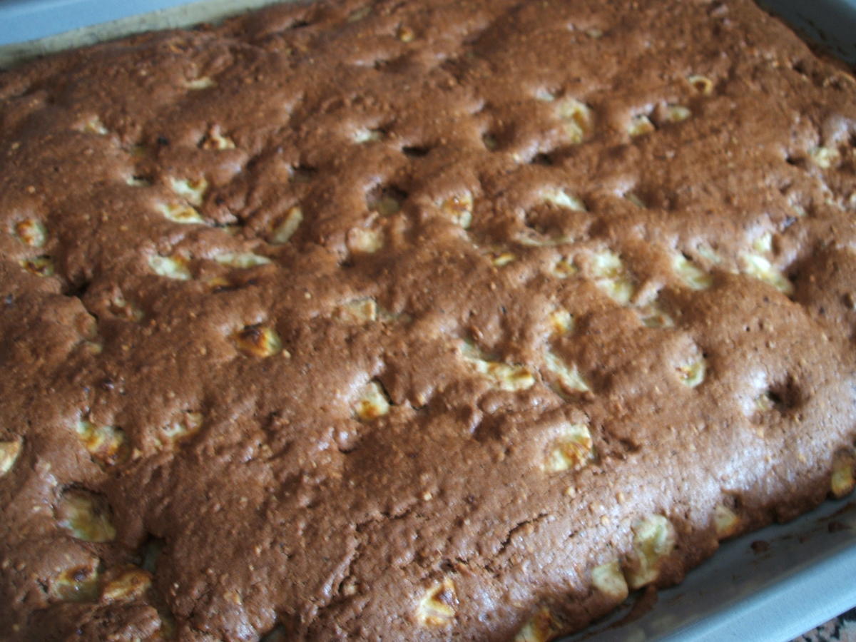 Backen: Schoko-Bananen-Schnitten - Rezept - Bild Nr. 758