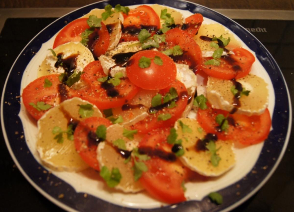 Bilder für Tomaten-Bauern-Handkäse-Teller - Rezept