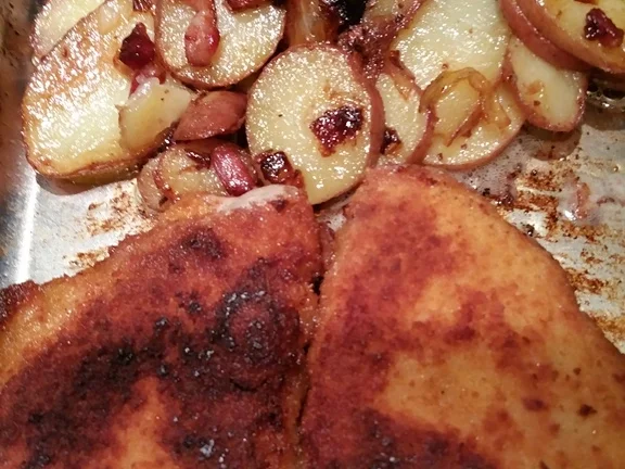Cordon Bleu von der Putenbrust mit Porreègemüse  à la Biggi - Rezept - Bild Nr. 760