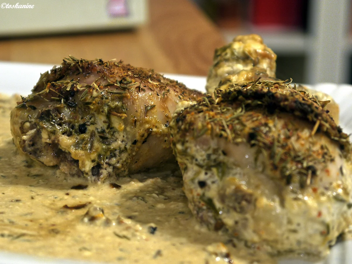 Pikantes Oreganohuhn - Rezept