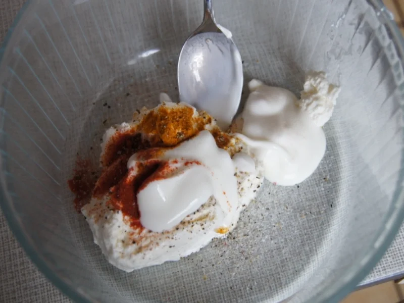 Pellkartoffeln mit Curry-Paprika-Quark und Eismeer-Garnelen - Rezept - Bild Nr. 762