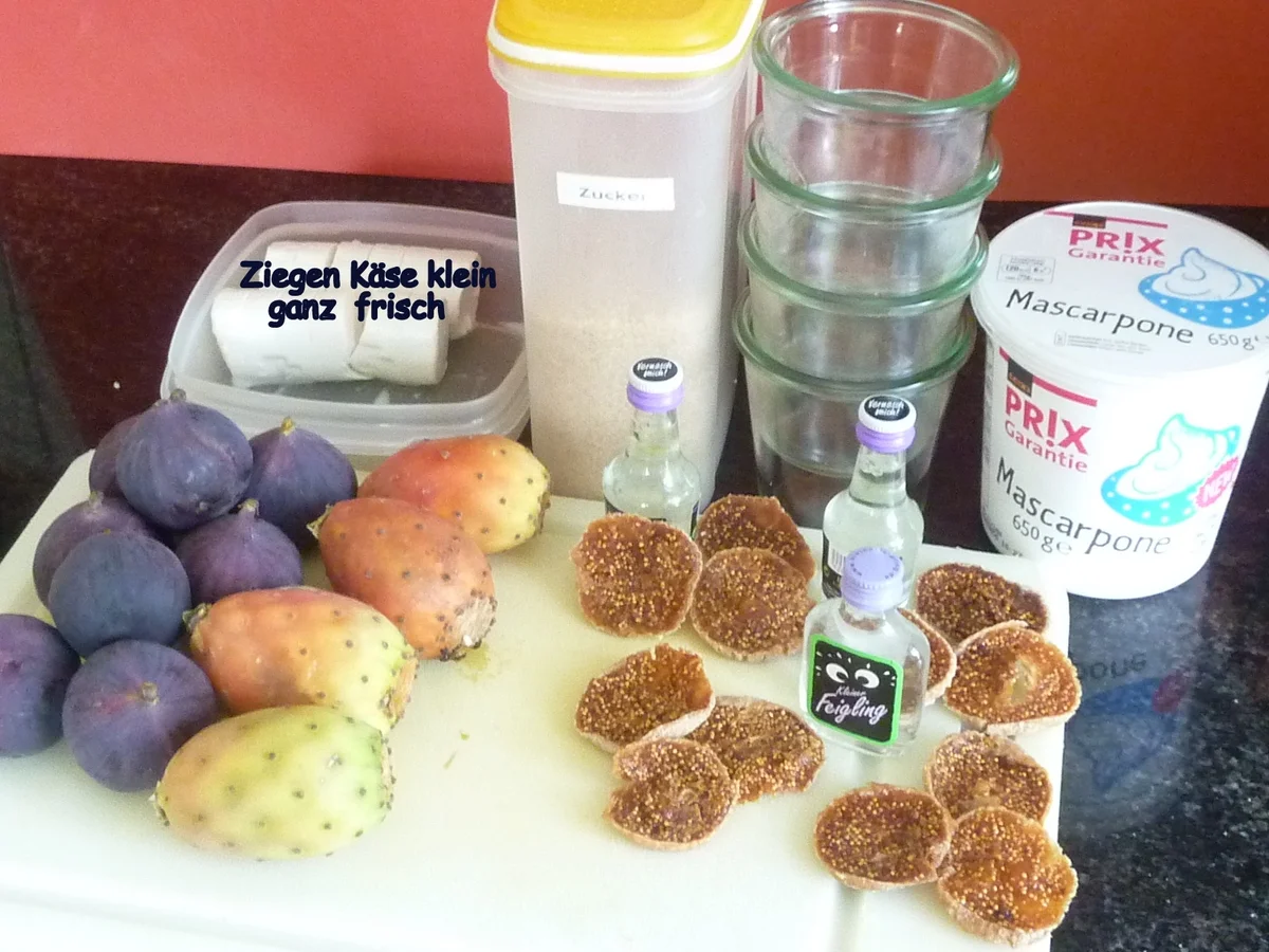 Rezept: Ziegenkäse Creme mit Feigen Bild Nr. 767 Ziegenkäse Creme mit Feigen - Rezept - Bild Nr. 767