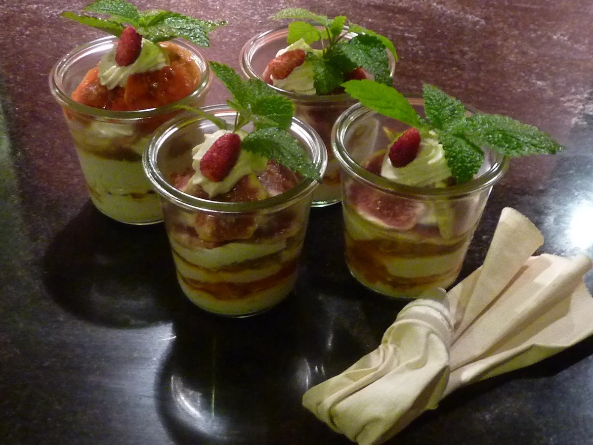 Rezept: Ziegenkäse Creme mit Feigen Bild Nr. 771 Ziegenkäse Creme mit Feigen - Rezept - Bild Nr. 771