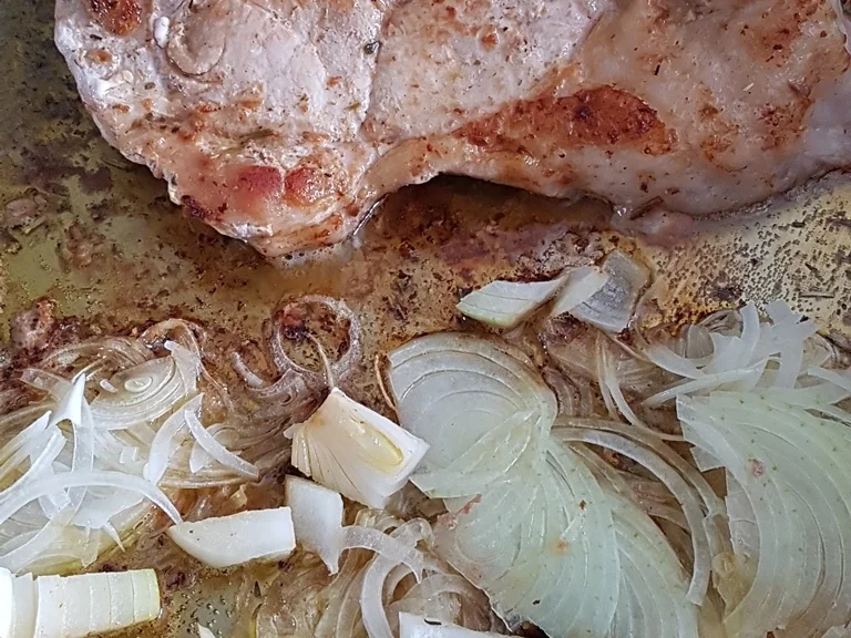 Schweinenacken mit Gemüse und Kartoffeln à la Biggi - Rezept - Bild Nr. 775