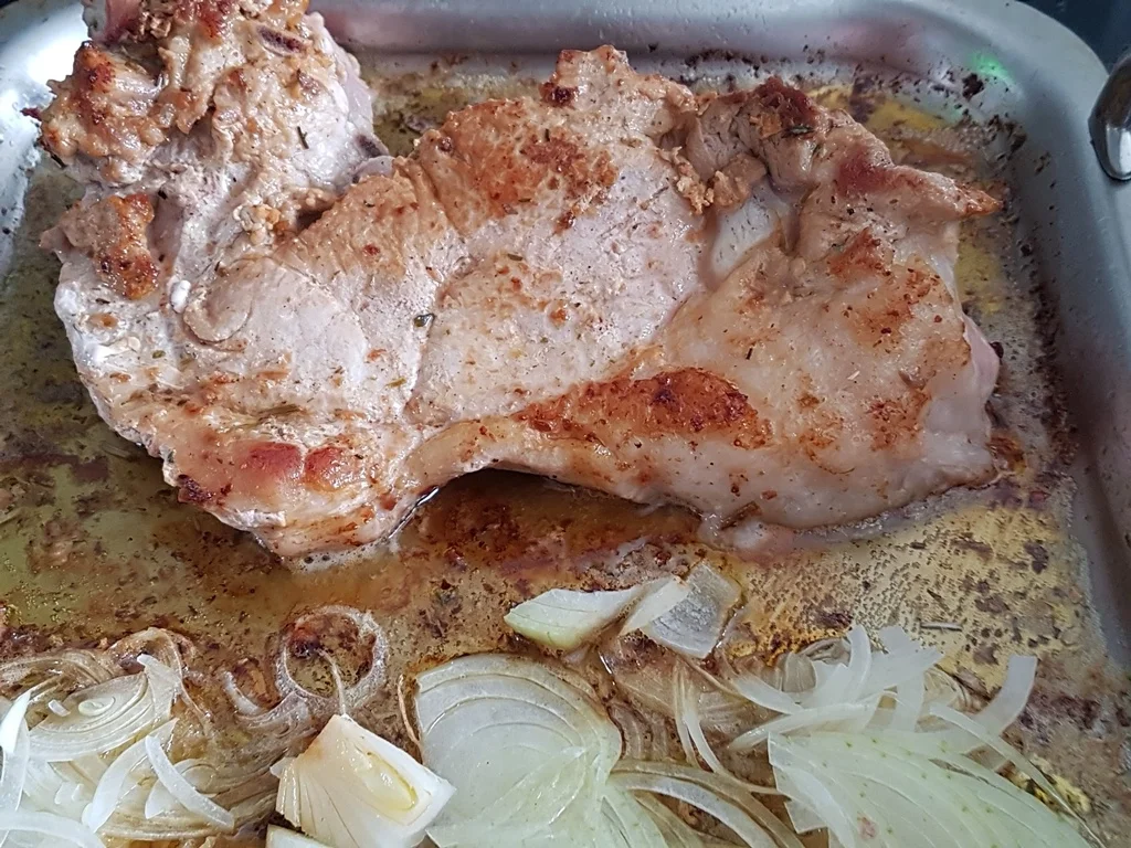 Schweinenacken mit Gemüse und Kartoffeln à la Biggi - Rezept - Bild Nr. 776