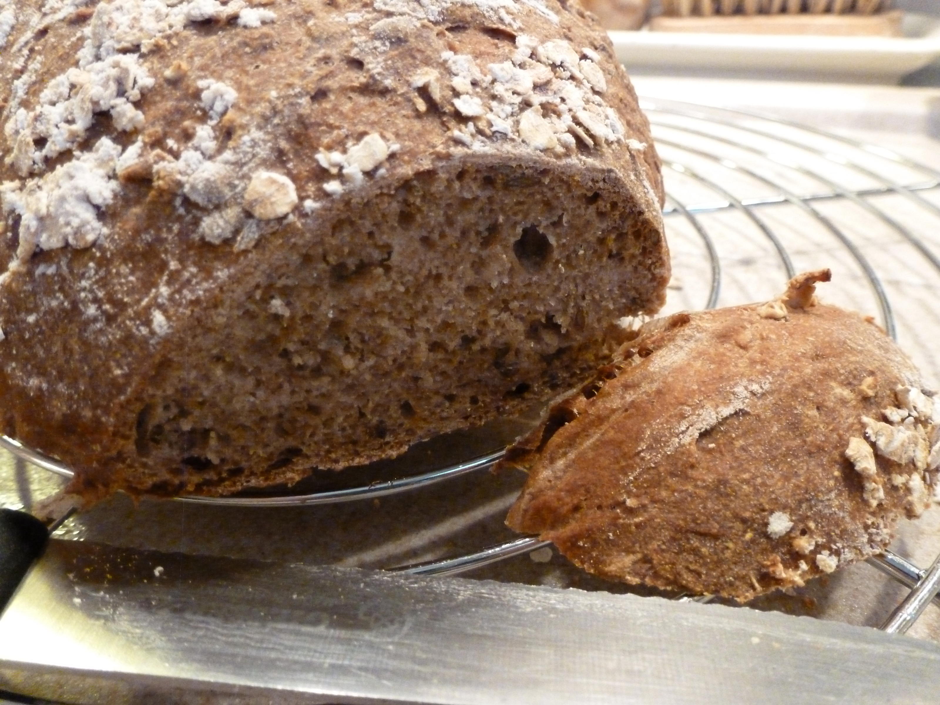 Bilder für Weizen-Vollkornbrot Rezept