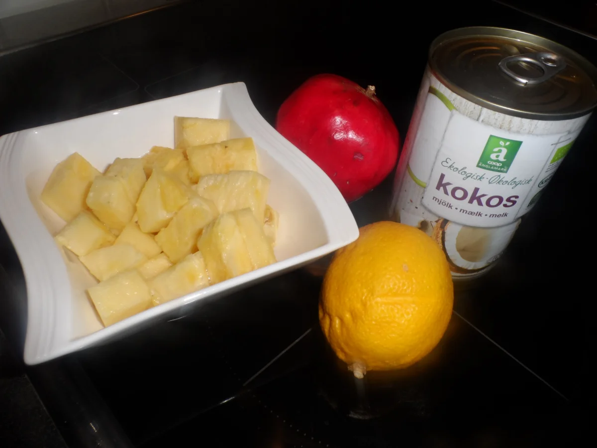 Rezept: BiNe` S GRANATAPFEL - ANANAS - SMOOTHIE Bild Nr. 781 BiNe` S GRANATAPFEL - ANANAS - SMOOTHIE - Rezept - Bild Nr. 781