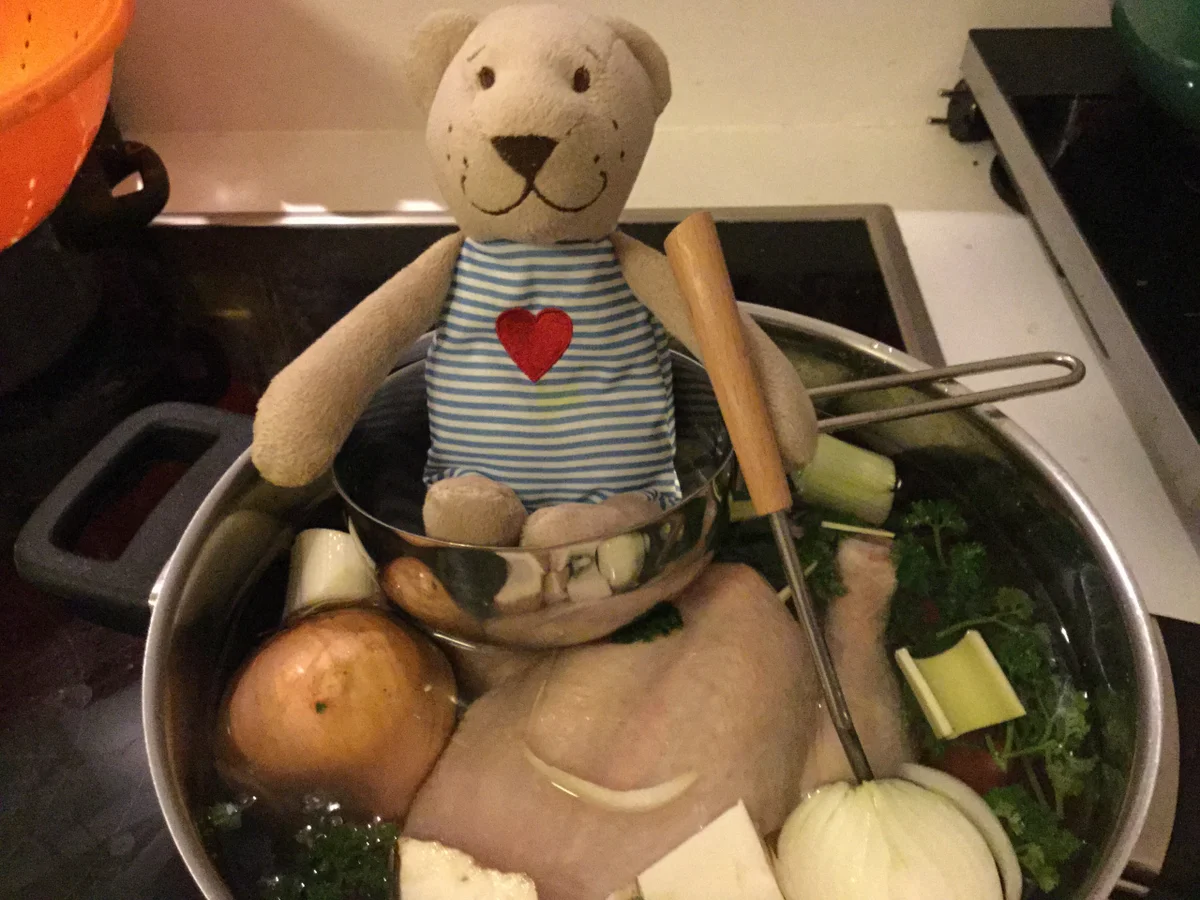 Hühnersuppe mit einem Hauch Orient a la Ari - Rezept - Bild Nr. 790