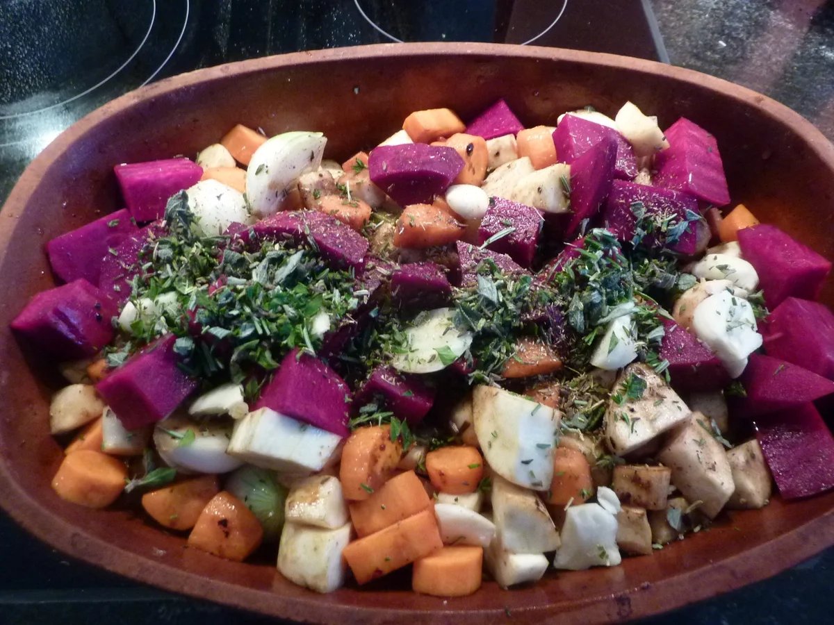 Rezept: Wildschweinragout im Rotwein Bild Nr. 793 Wildschweinragout im Rotwein - Rezept - Bild Nr. 793