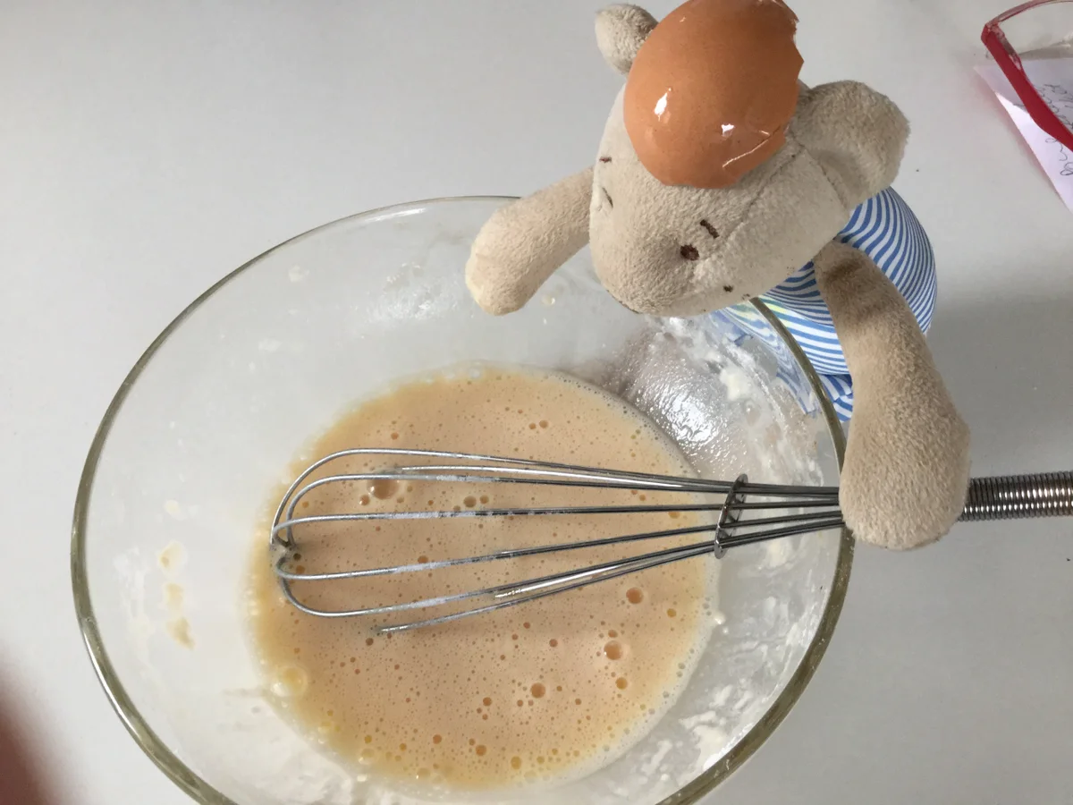 dünne Eierküchlein mit Himbeermarmelade - Rezept - Bild Nr. 788