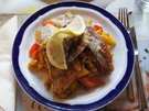 Rezept: Zanderfilets auf Gemüsebett mit Curryreis Bild Nr. 791 Zanderfilets auf Gemüsebett mit Curryreis - Rezept - Bild Nr. 791