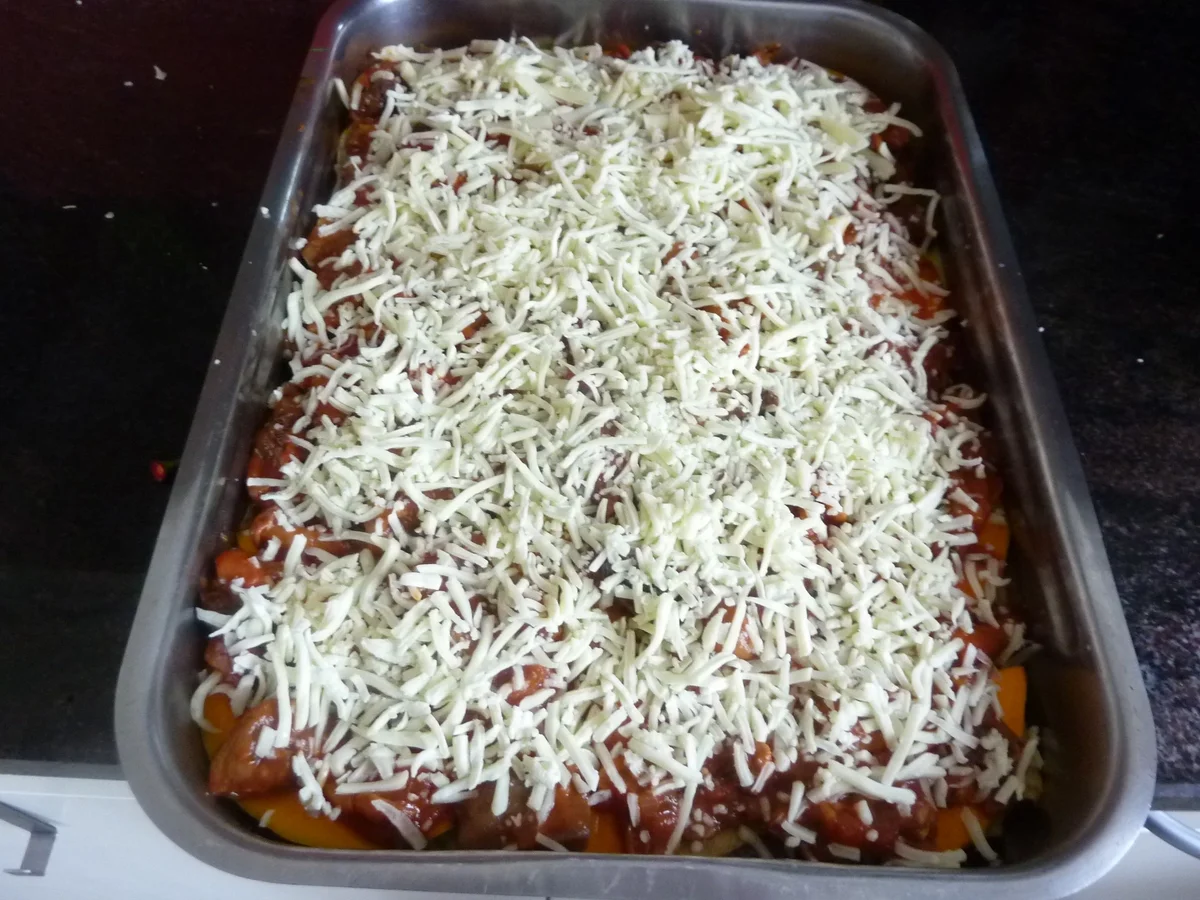 Rezept: Omeletten- Kürbis-Lasagne Bild Nr. 802 Omeletten- Kürbis-Lasagne - Rezept - Bild Nr. 802