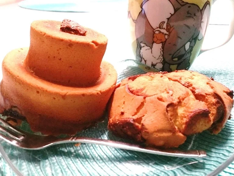 Eierlikör Rührteigtörtchen mit Schokoflecken - Rezept - Bild Nr. 825