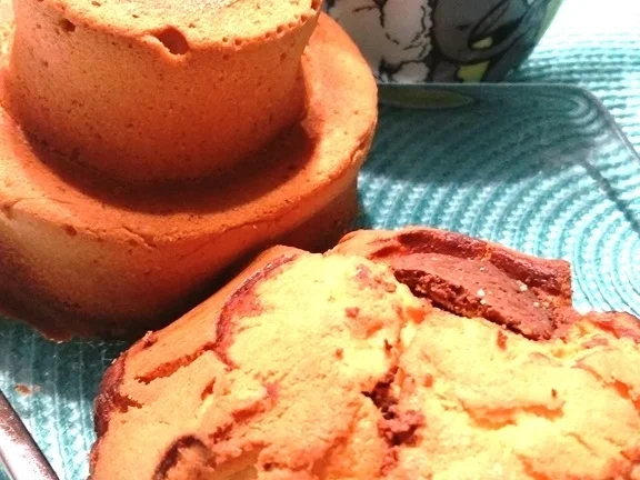 Eierlikör Rührteigtörtchen mit Schokoflecken - Rezept - Bild Nr. 826