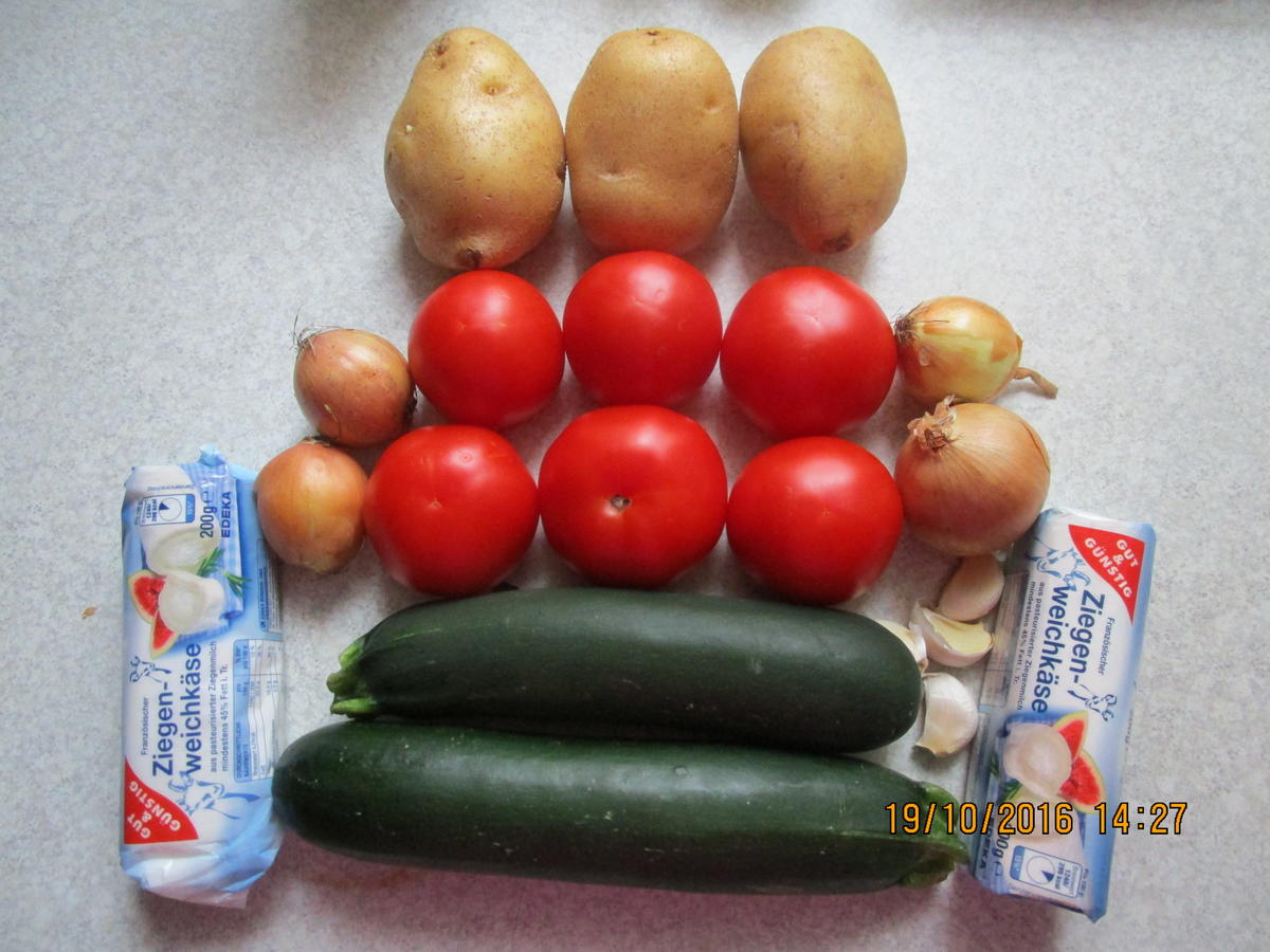 Gemüseauflauf mit Ziegenkäse - Rezept - Bild Nr. 822