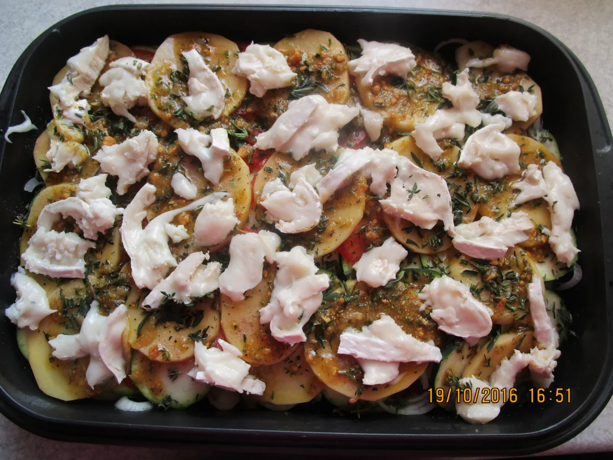 Gemüseauflauf mit Ziegenkäse - Rezept - Bild Nr. 833