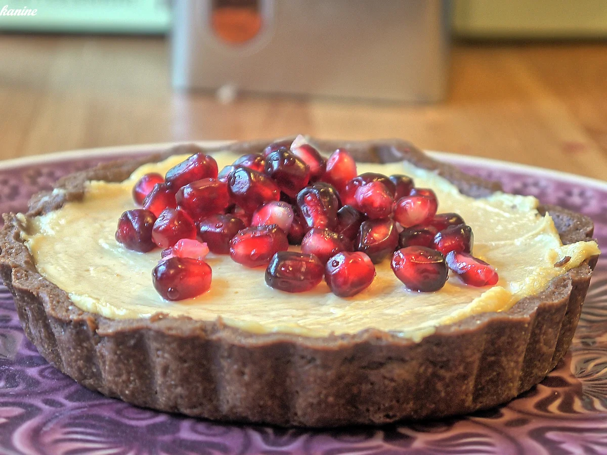 Peanutbutter-Tartelettes mit Granatapfel - Rezept - Bild Nr. 836