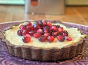 Peanutbutter-Tartelettes mit Granatapfel - Rezept - Bild Nr. 836