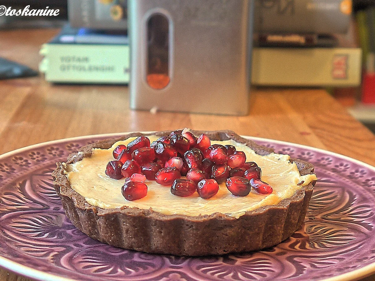 Peanutbutter-Tartelettes mit Granatapfel - Rezept - Bild Nr. 837