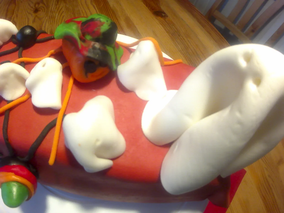 glutenfreier Halloweenkuchen - Rezept - Bild Nr. 836