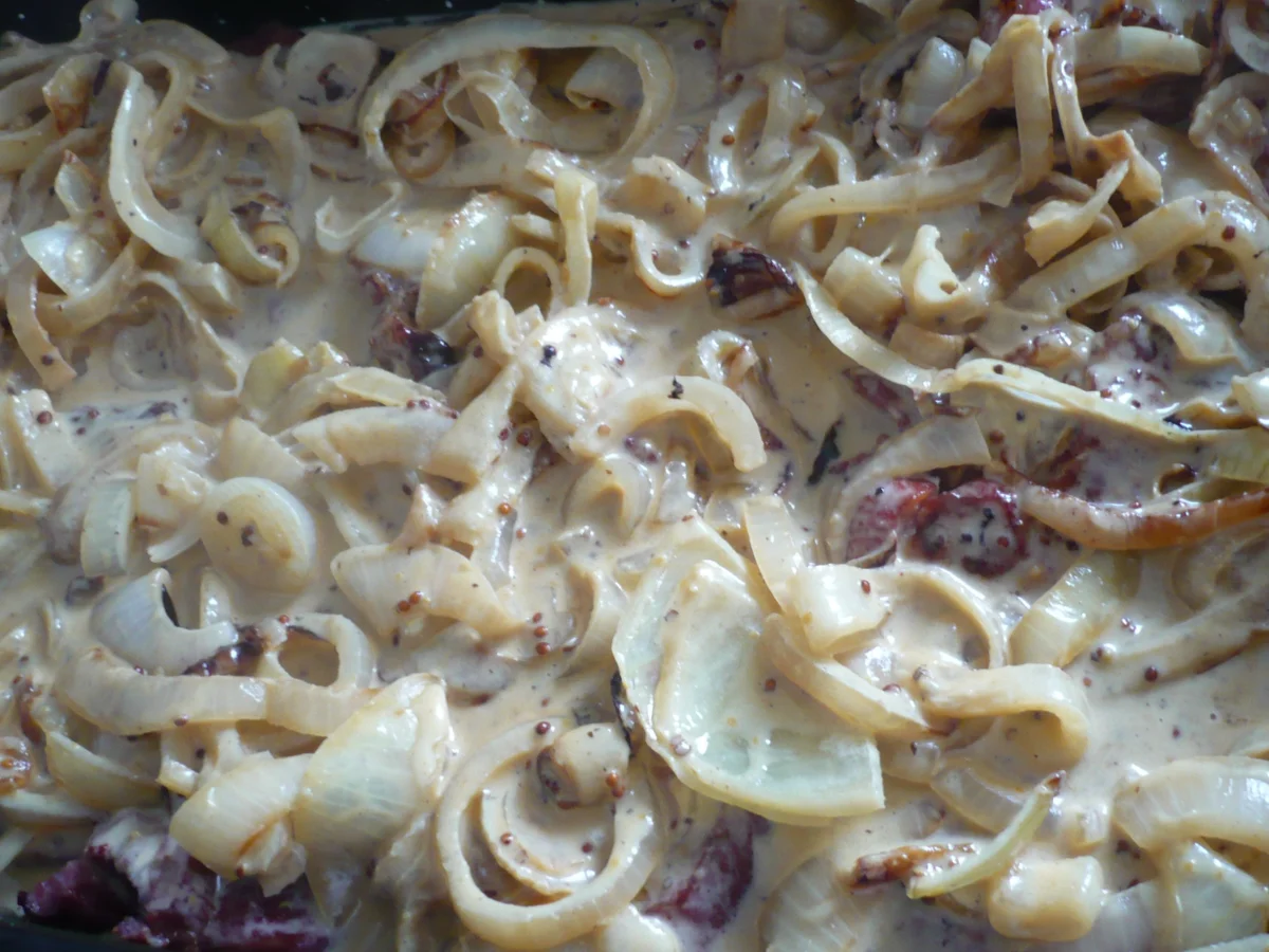 Rezept: Kassler in Honig - Senf - Sahne Bild Nr. 842 Kassler in Honig - Senf - Sahne - Rezept - Bild Nr. 842