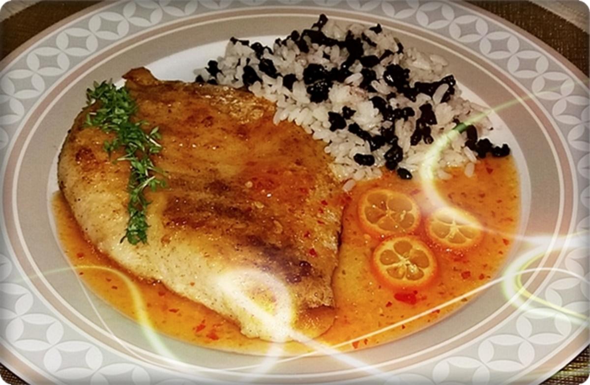 Victoriasee-Barsch-Filet mit Reis und Kumquatsauce - Rezept von
2010Herford