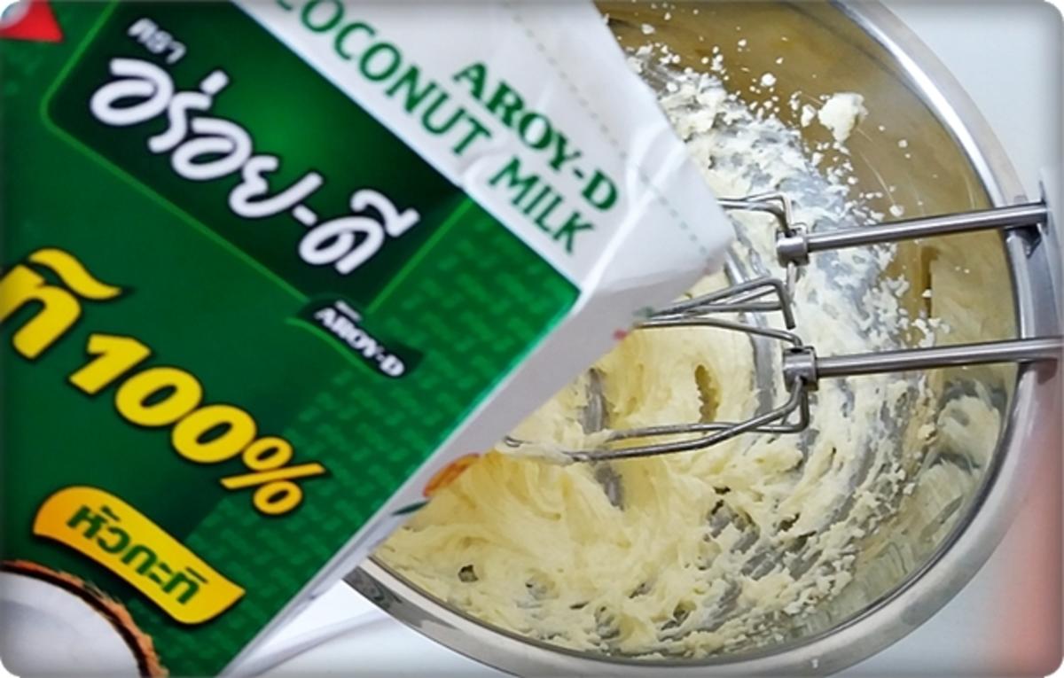 Kuchen mit Kokos-Mehl-Milch verfeinert  &  „Coca Cola Kaviar“ - Rezept - Bild Nr. 861