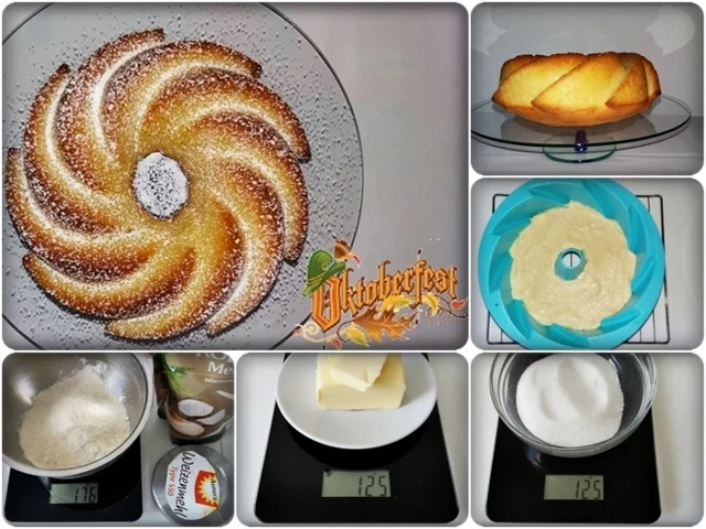 Kuchen mit Kokos-Mehl-Milch verfeinert  &  „Coca Cola Kaviar“ - Rezept - Bild Nr. 870