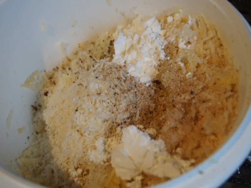 Sellerie-Puffer mit Waldpilzcreme - Rezept - Bild Nr. 894