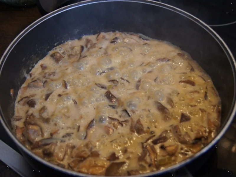 Sellerie-Puffer mit Waldpilzcreme - Rezept - Bild Nr. 899