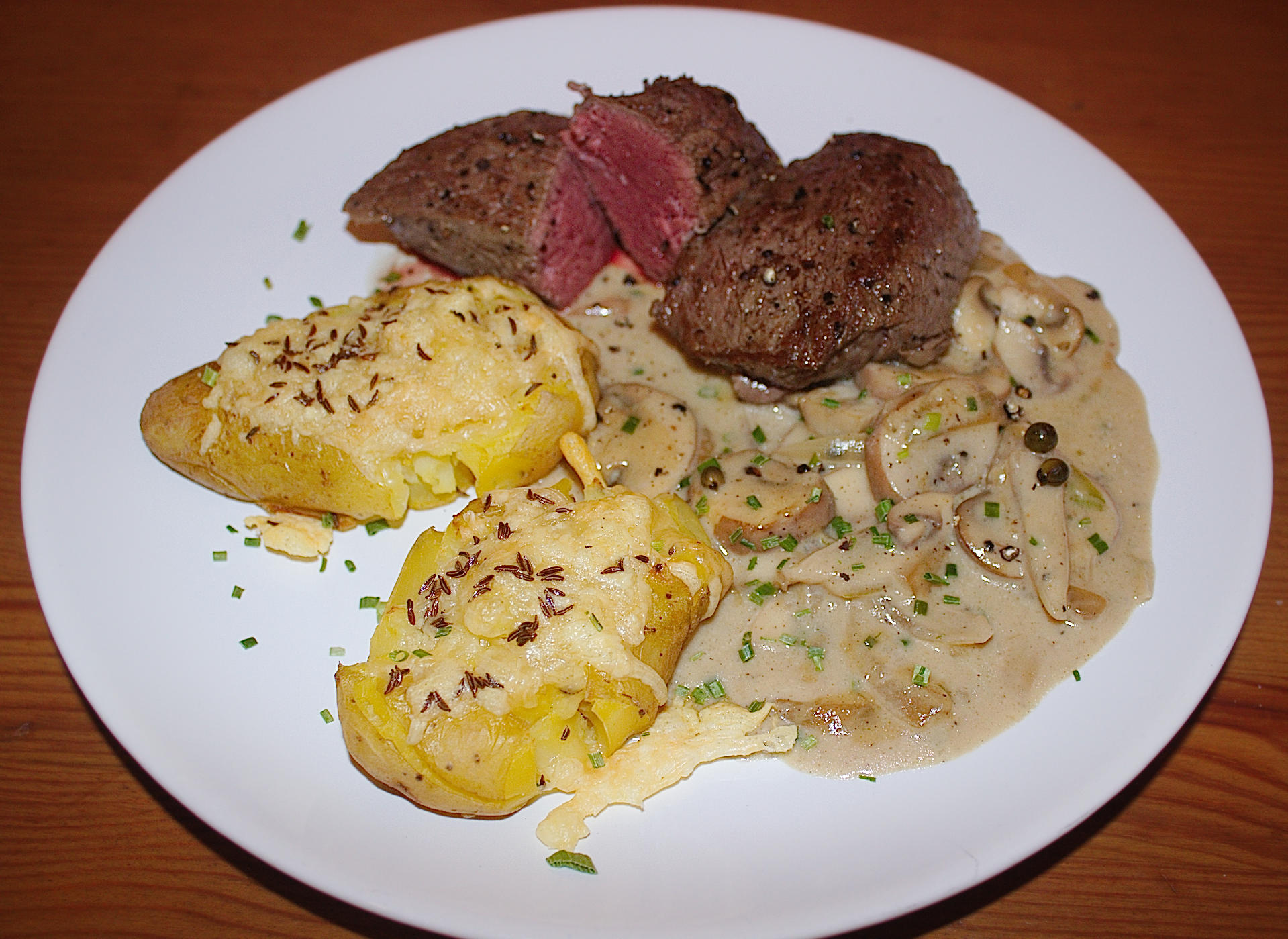 Bilder für Zarte Rinderhüftsteaks - Rezept