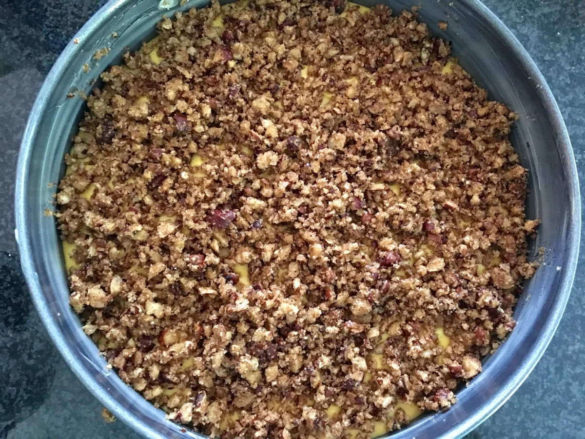 Kürbis Pie - Saftiger Kuchen mit Nuss-Streuseln ♥ - Rezept - Bild Nr. 891