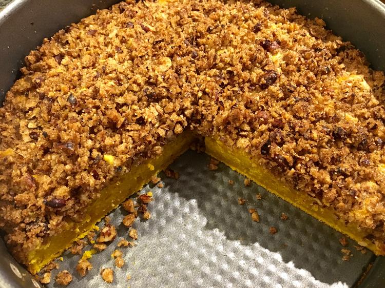 Kürbis Pie Saftiger Kuchen mit Nuss Streuseln ♥ - von Schmaratze
