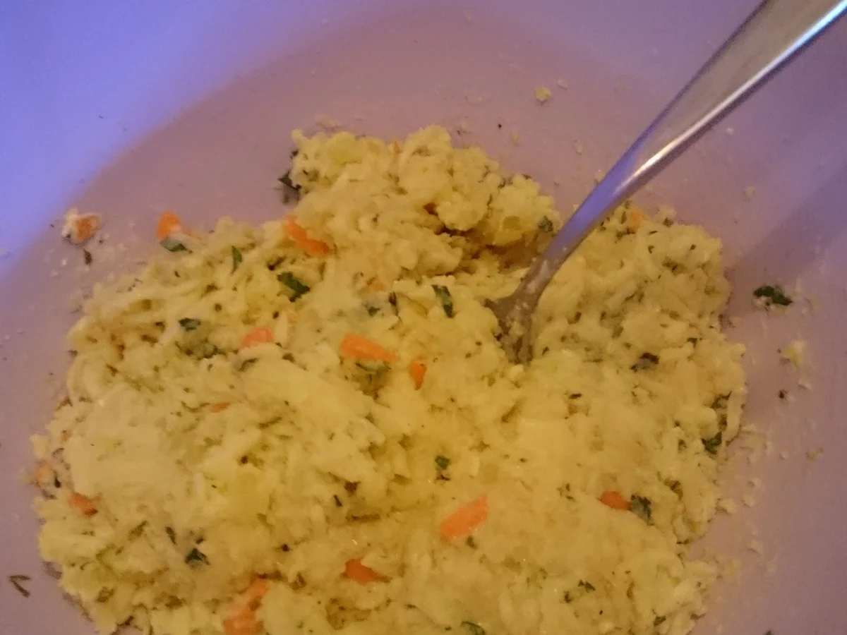 Kartoffelpuffer - Muffins mit Kräuterquark und Schalotten - Rezept - Bild Nr. 919