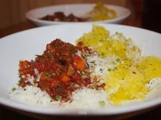 Spaghettikürbis mit saftigem Rinderragout - Rezept - Bild Nr. 909